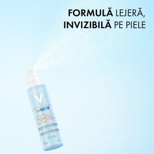 Spray hidratant pentru fata si corp cu protectie solara SPF 50 Capital Soleil UV Aqua, 200 ml, Vichy - Img 13