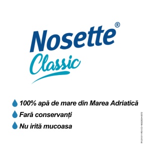 Spray Nazal Nosette Classic cu Apa de Mare Adriatica, 30 ml, Dr. Reddys - Img 2