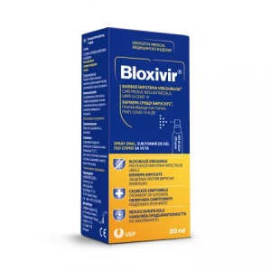 Spray oral gel Bloxivir, 20 ml, USP Romania - Img 1
