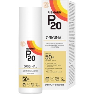 Spray transparent cu protecție solară SPF50+ PA++++ P20 Sun Protection, 100 ml, Riemann