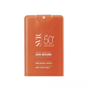 SVR Sun Secure Spray Pocket SPF 50+, protectie solara pentru fata si corp, 20 ml