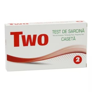 Test de Sarcina Tip Caseta, 2 Bucati, Two