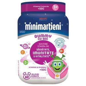 Walmark Minimartieni Gummy cu Soc, 60 jeleuri