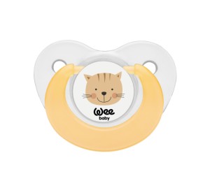 WEE BABY Suzete din silicon forma ortodontica nr.1 - 319 - Img 3