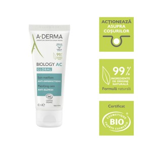 ADERMA Biology AC Crema matifianta anti-imperfectiuni, 40 ml - Img 4