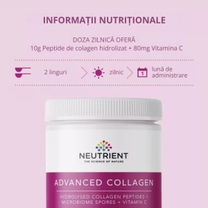Advanced Collagen Powder, 350 g, Neutrient - Img 2