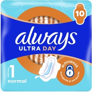 Always Ultra Normal Absorbante, 10 bucăți