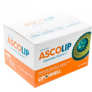 Ascolip lipozomal vitamina C500mg x 30pl
