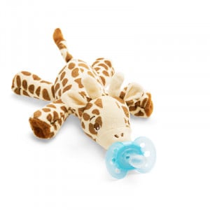 AVENT Jucarie cu Suzeta ultra soft 0-6l Girafa SCF348/11