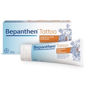 Bepanthen Tattoo Unguent pentru ingrijirea tatuajelor, 50 g – Bayer - Img 2