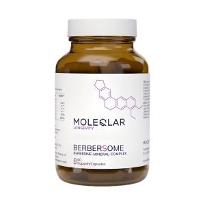 Berberină Berbersome OPTISOLV® MoleQlar – Crom și Zinc | 60 capsule