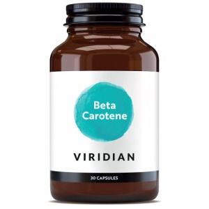Beta Caroten Natural 15 mg, 30 capsule, Viridian