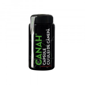 CANAH Ulei de canepa bio capsule x 84cps
