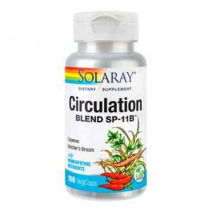 Circulation Blend Solaray, 100 capsule, Secom - Img 2
