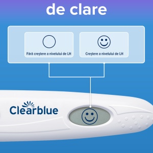Clearblue Test de Ovulație Digital, 1 dispozitiv și 10 benzi de testare - Img 4