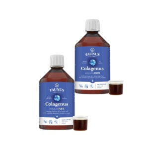 Colagenus Articulatii Forte Pachet 2 x 500ml – Colagen Lichid pentru Articulatii, Muschi si Ligamente, Faunus