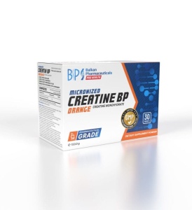 Creatine BP (creatina monohidrat), 30 plicuri x 5 g, Balkan Pharmaceuticals