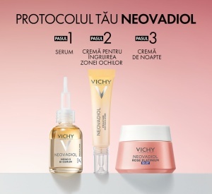 Crema de noapte Neovadiol Rose Platinium, 50 ml, Vichy - Img 4