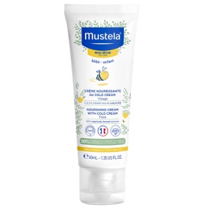 Cremă Nutritivă cu Cold Cream pentru Îngrijirea Zilnică a Feței, 40 ml, Mustela - Img 1