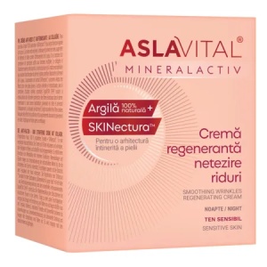 Crema regeneranta pentru netezirea ridurilor Mineralactiv, 50 ml, Aslavital - Img 5