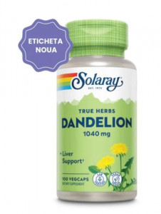 Dandelion (Papadie) 520 mg Solaray, 100 capsule, Secom - Img 2