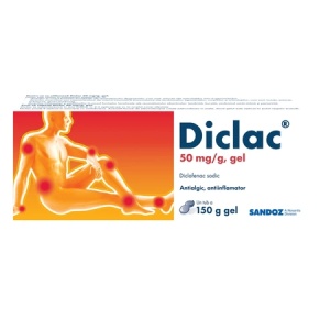 Diclac gel 50 mg/g, 150 g, Sandoz - Img 2