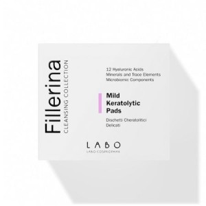 Dischete keratolitice blande Fillerina Cleansing Collection, 60 bucati, Labo - Img 1