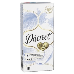 Discreet Deo Skin Love Absorbante Zilnice Multiform, 18 bucăți - Img 2