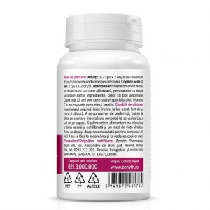 Echinacea cu Soc si Muscata Africana, 700 mg, 30 capsule, Zenyth - Img 2