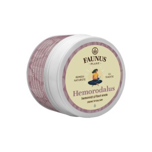 Faunus Hemorodalus crema-balsam cu tataneasa si galbenele, 50 ml