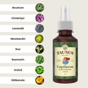Faunus Lotiune Capilarus Anti-Cadere, 200ml - Img 2