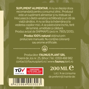 Faunus Tinctura de Afin 200 ml – Reglarea glicemiei si sustinerea rinichilor - Img 6