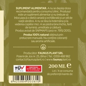 Faunus Tinctura Lavanda, 200 ml – pentru relaxare, somn profund si echilibru nervos - Img 8