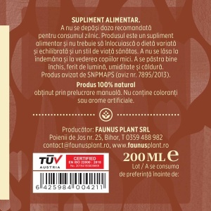 Faunus Tinctura Normotensius, 200 ml – pentru tensiune arteriala normala si suport cardiac - Img 8