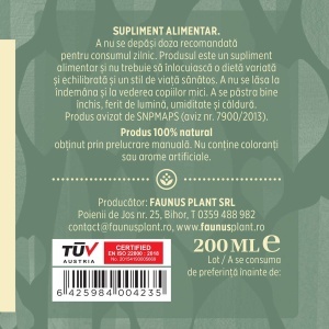 Faunus Tinctura Prostatus, 200 ml – pentru prostata si sistem urinar sanatos - Img 8
