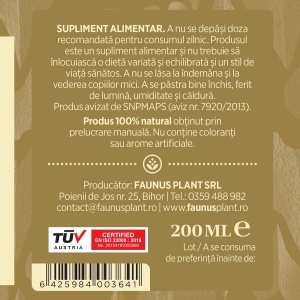 Faunus Tinctura Rostopasca, 200 ml – pentru ficat, bila si regenerarea pielii - Img 8