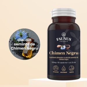 Faunus Ulei de chimen negru 500 mg, 90 capsule moi - Img 4