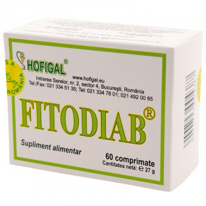 Fitodiab, 60 comprimate, Hofigal