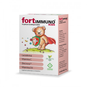 FortImmuno Kids, 10 plicuri, Dr. Phyto