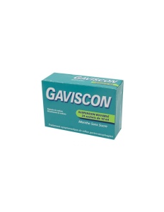 Gaviscon Mentol suspensie orala, 24 plicuri, Reckitt Benckiser Healthcare