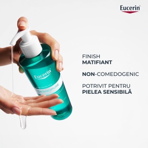 Gel de curățare purifiant cu acid salicilic DermoPure, 200 ml, Eucerin - Img 2
