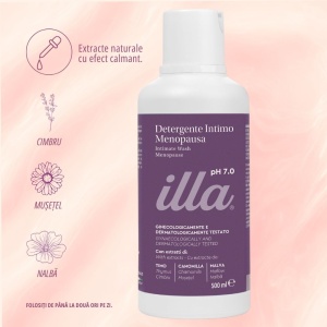 Gel intim Menopauză pH 7.0, 500 ml, Illa - Img 5