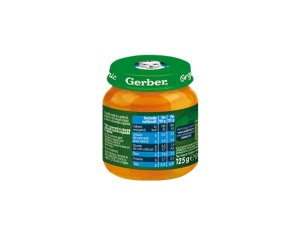 Gerber Morcovi si Cartofi Dulci bio – 125 g, - Img 2