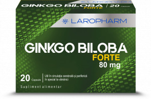 Ginkgo biloba forte 80mg x 20cps(Laroph