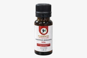 Glicerina boraxata 10%, 20 ml, Napofarm - Img 3