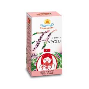 Hapciu R3, 30 capsule, Fares