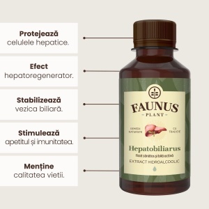 Hepatobiliarus – Tinctura 200 ml, Faunus - Img 6