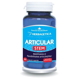 Herbagetica Articular Stem, 60 capsule + 10 capsule cadou