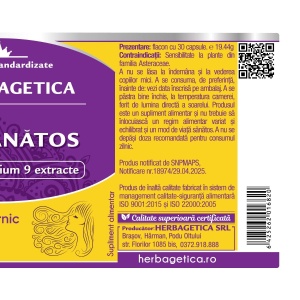 Herbagetica Par Sanatos, 30 capsule - Img 2