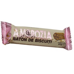 Hiper Ambrozia Baton de Biscuiți fără Zahăr, 65 g - Img 2